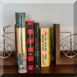 D15. Bicycle bookends. 